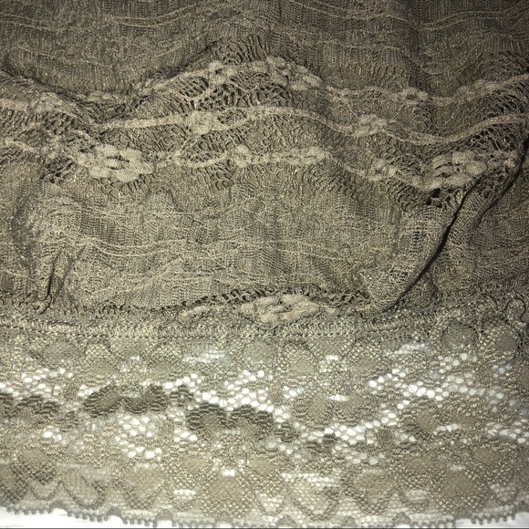 Intimately FP Lace Trim Bandeau taupe - Picture 9 of 10